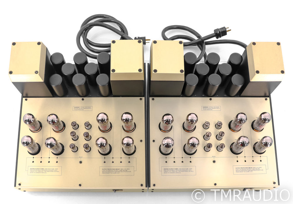 Conrad Johnson Premier 8 Mono Tube Power Amplifiers; Pair
