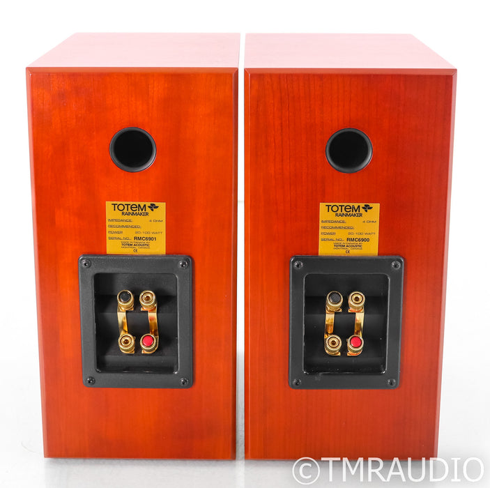 Totem Acoustic Rainmaker Bookshelf Speakers; Cherry Pair