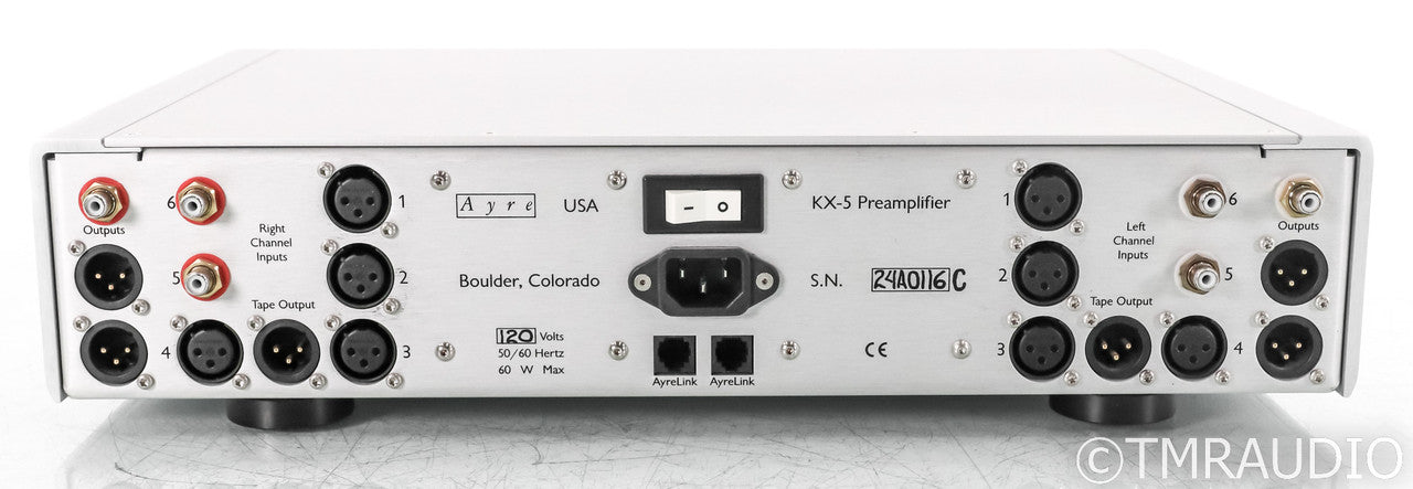Ayre KX-5 Twenty Stereo Preamplifier; KX5-20; Silver (No Remote)