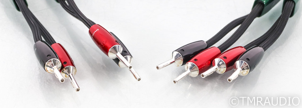 AudioQuest Robin Hood ZERO Speaker Cables; 8ft Pair (Open Box)