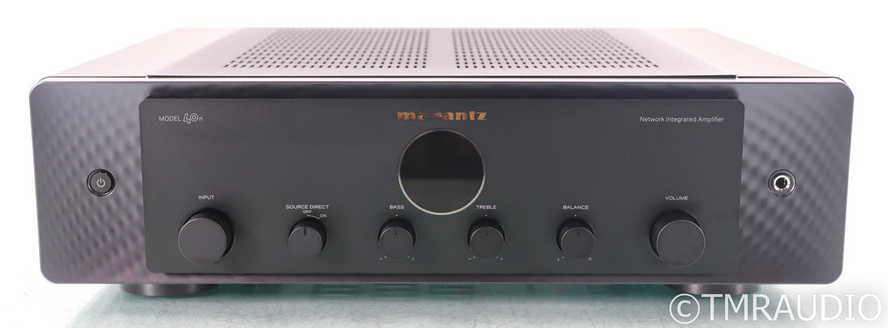 Marantz 40N Streaming Integrated Amplifier; Remote; MM Phono; Black; 40-N