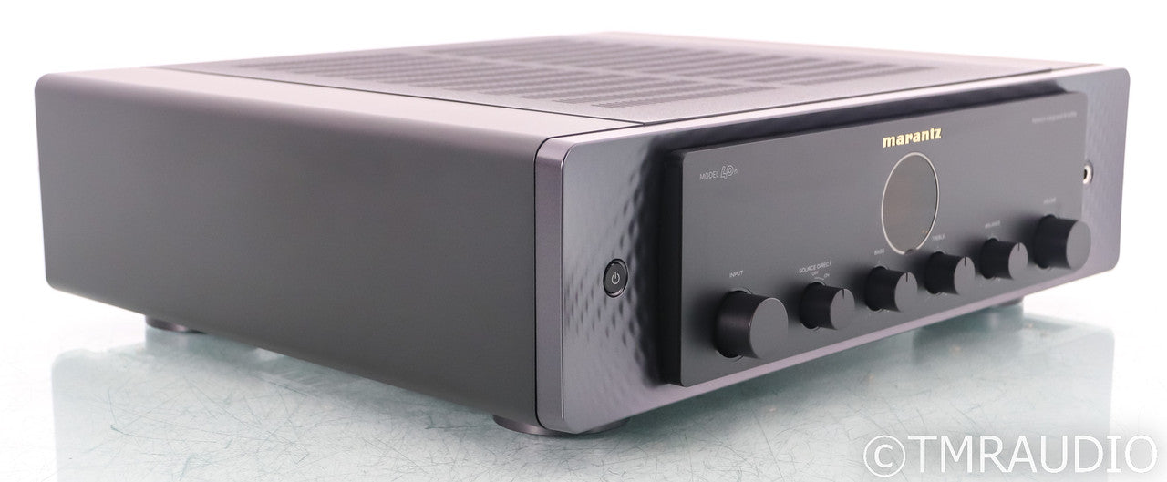 Marantz 40N Streaming Integrated Amplifier; Remote; MM Phono; Black; 40-N