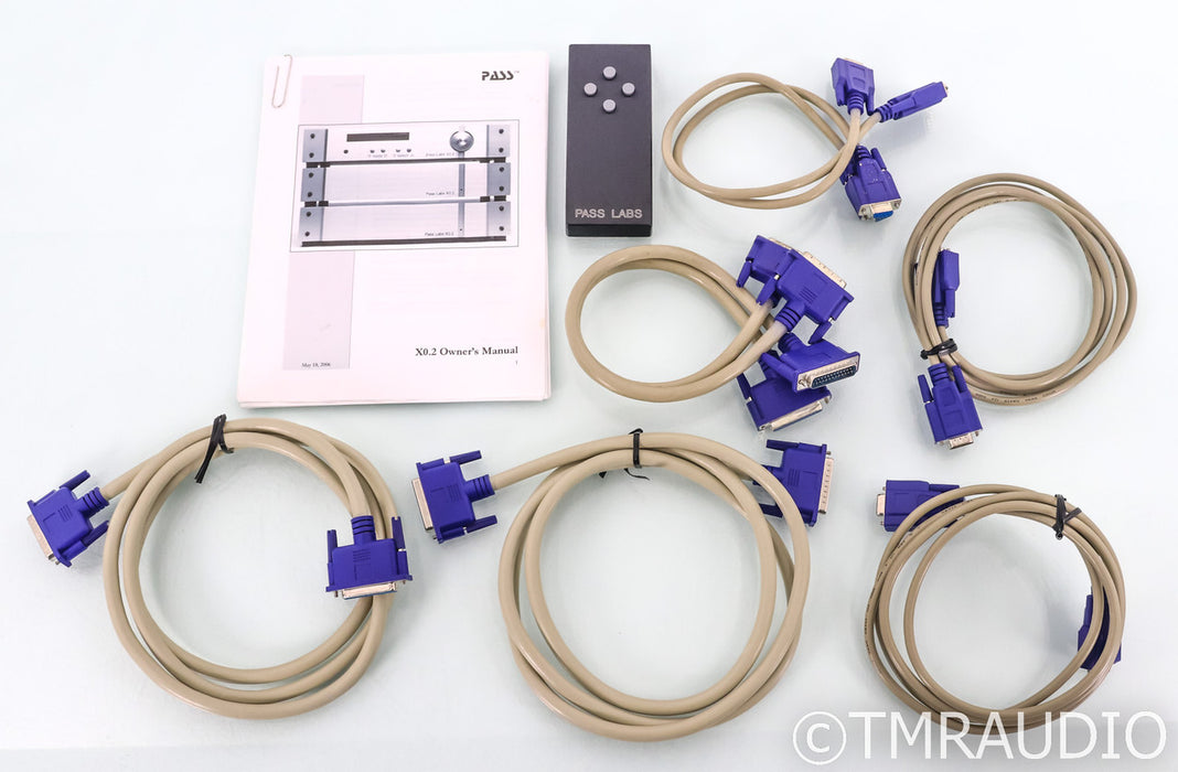 Pass Labs X0.2 Dual-Mono Preamplifier; X-0.2