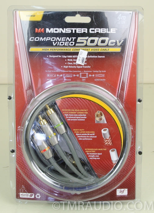 Monster Cable Component Video 500cv 4 meter Brand New in Box