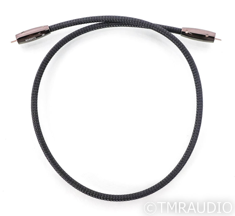 AudioQuest Carbon RCA Digital Coaxial Cable; Single 0.75m Interconnect (Open Box)