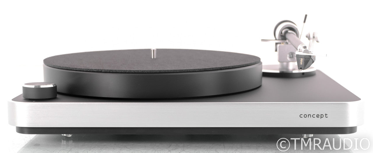 Clearaudio Concept Belt Drive Turntable; Satisfy Tonearm; Ortofon 2M Black Cart