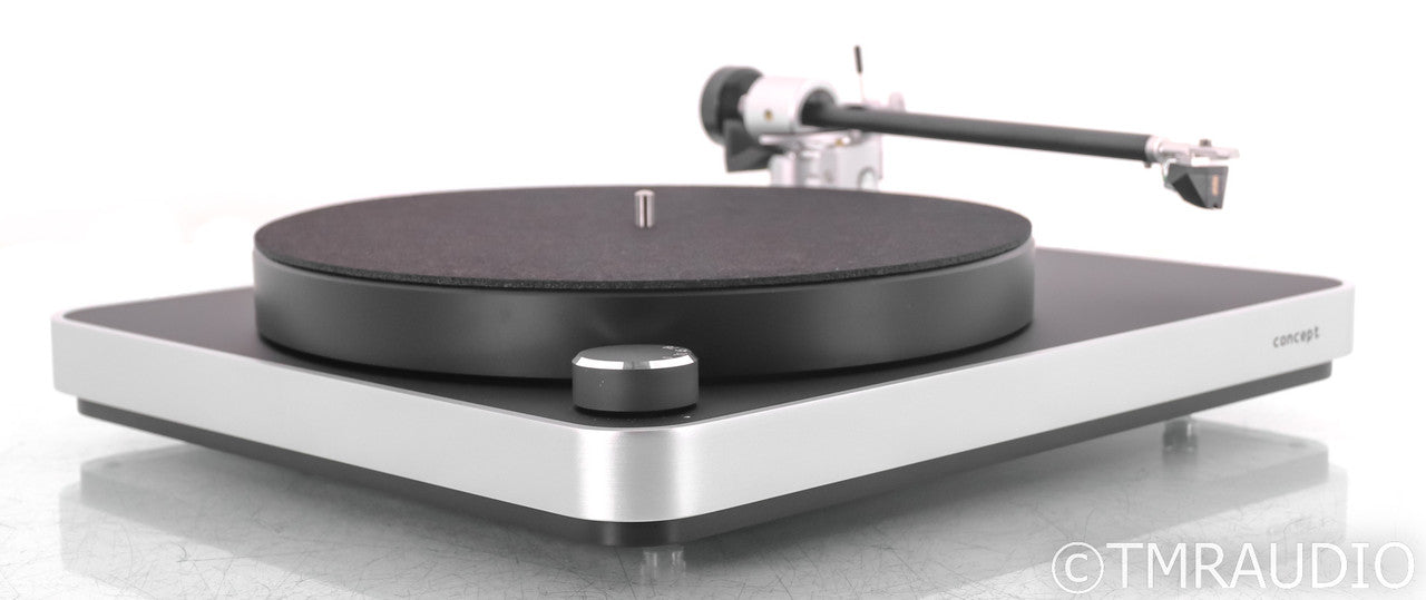 Clearaudio Concept Belt Drive Turntable; Satisfy Tonearm; Ortofon 2M Black Cart