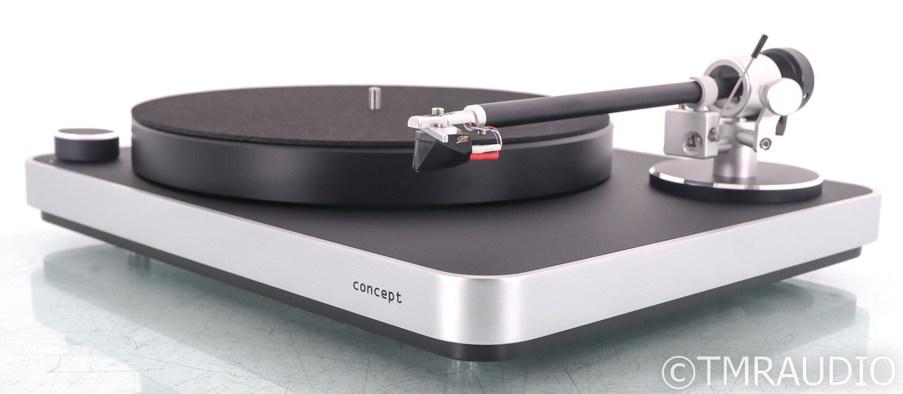 Clearaudio Concept Belt Drive Turntable; Satisfy Tonearm; Ortofon 2M Black Cart