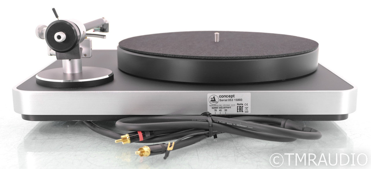 Clearaudio Concept Belt Drive Turntable; Satisfy Tonearm; Ortofon 2M Black Cart