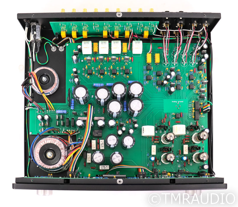 Rogue Audio RP-9 Stereo Tube Preamplifier; Remote; RP9; Black