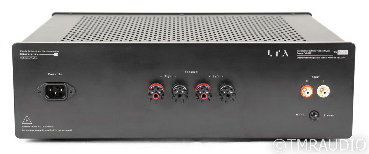 LTA ZOTL Ultralinear+ Stereo Tube Power Amplifier; Plus; Linear Tube Audio