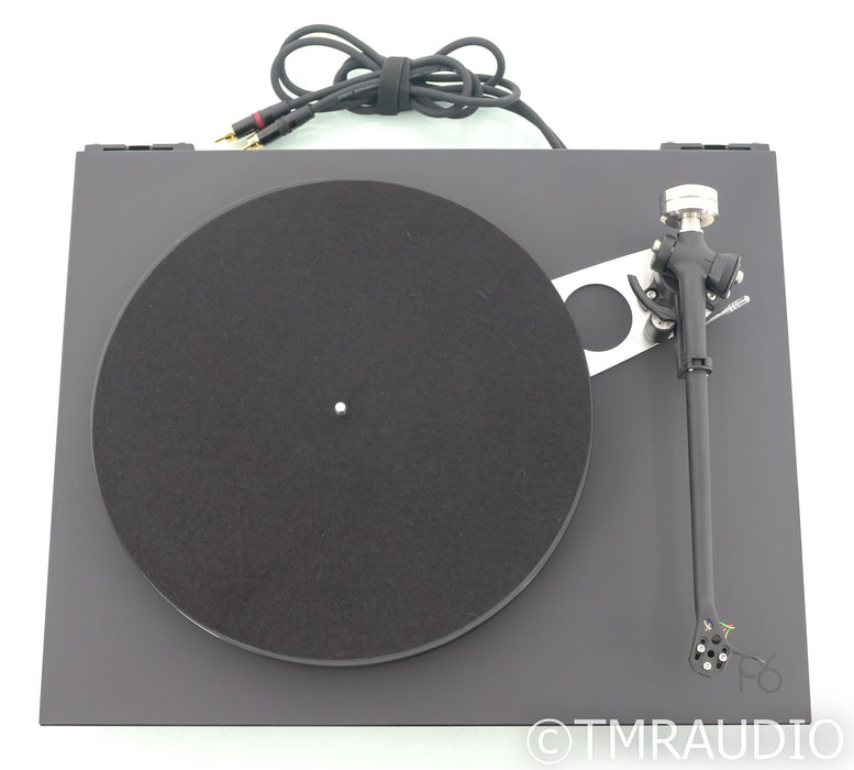 Rega Planar 6 Belt Drive Turntable; P6; Black;