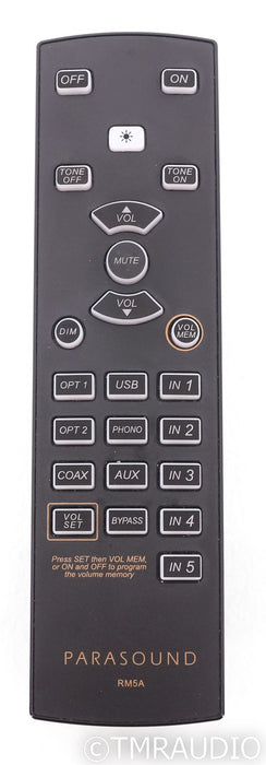 Parasound HINT 6 2.1 Channel Integrated Amplifier; Silver; Remote