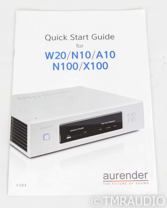 Aurender N10 Network Server / Stramer; Black; 4TB HDD