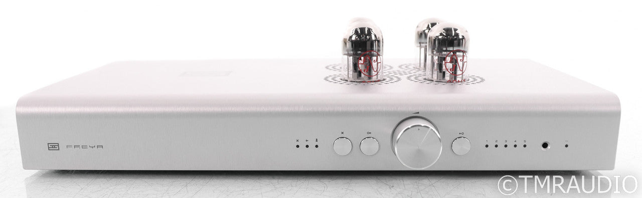 Schiit Audio Freya+ Stereo Tube Hybrid Preamplifier; Silver; Remote