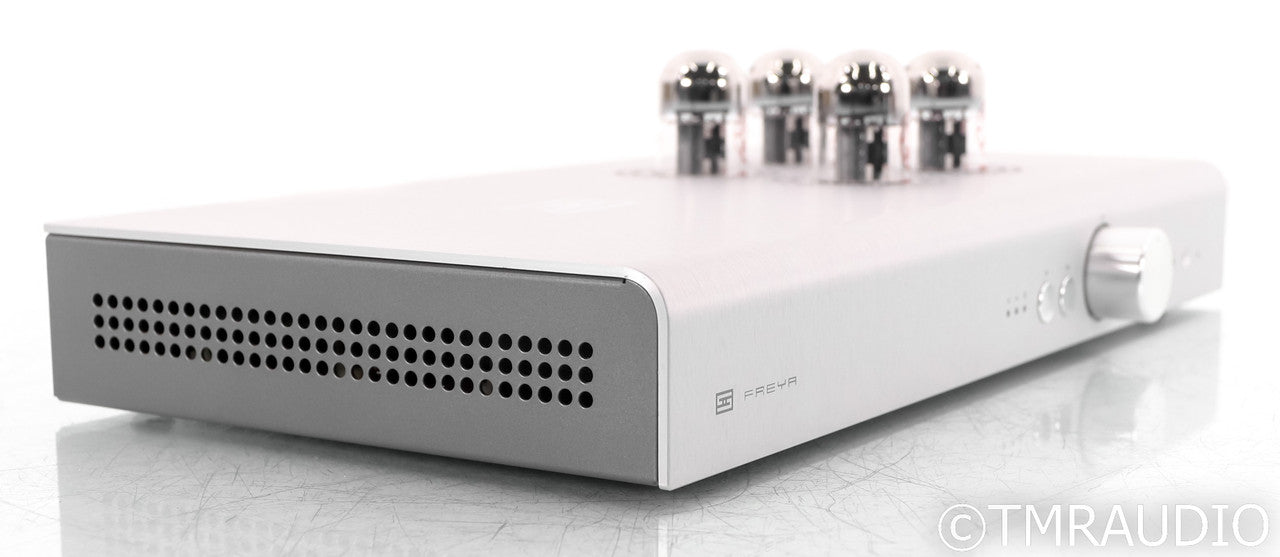 Schiit Audio Freya+ Stereo Tube Hybrid Preamplifier; Silver; Remote