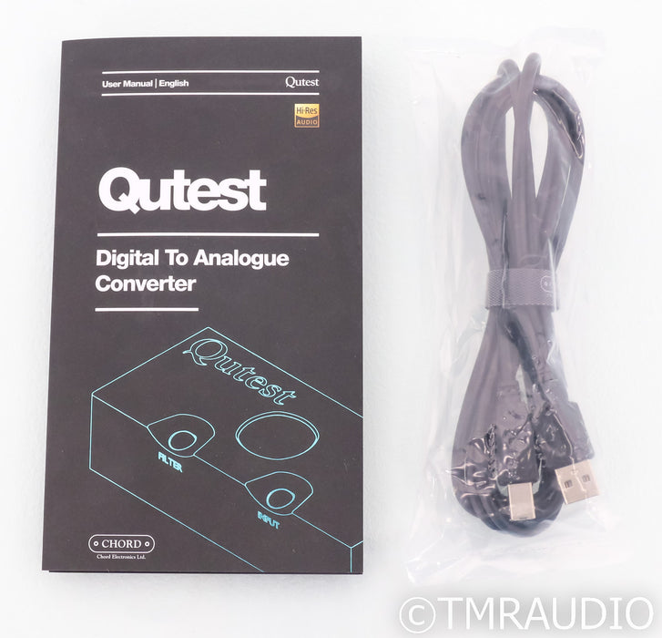 Chord Electronics Qutest DAC; D/A Converter; USB