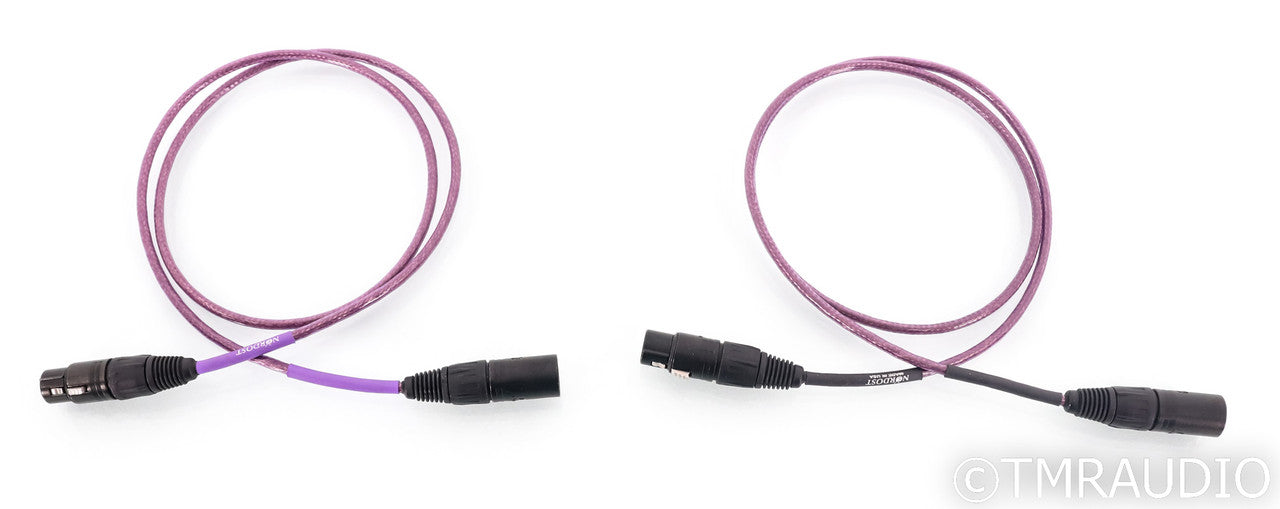 Nordost Frey XLR Cables; 1m Pair Balanced Interconnects