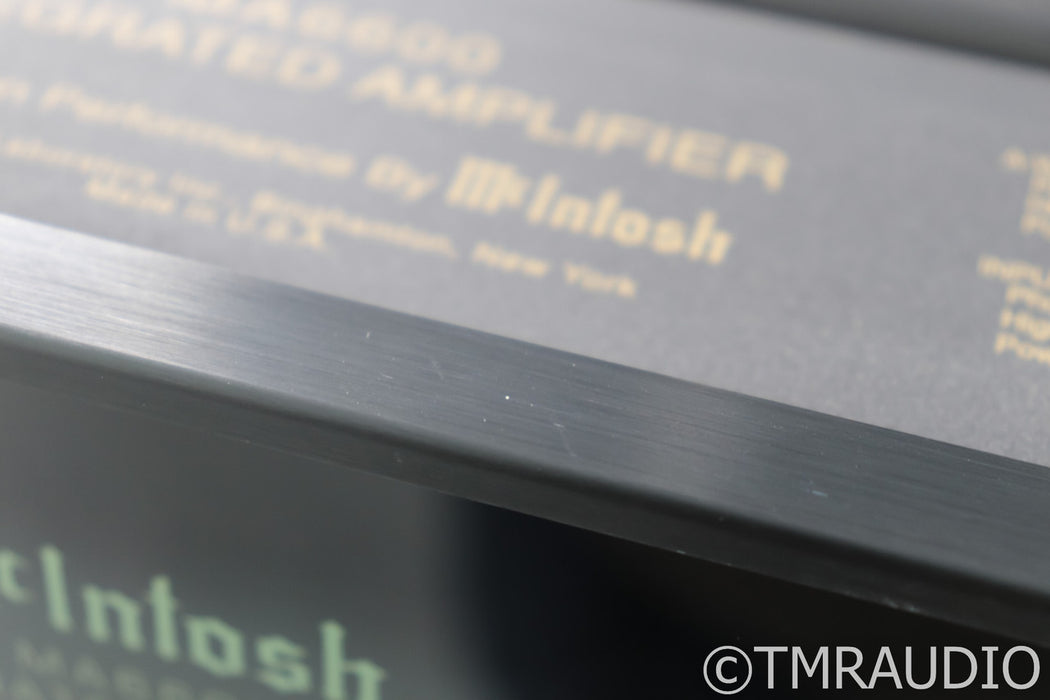 McIntosh MA6600 Stereo Integrated Amplifier; Remote; MM Phono; MA-6600
