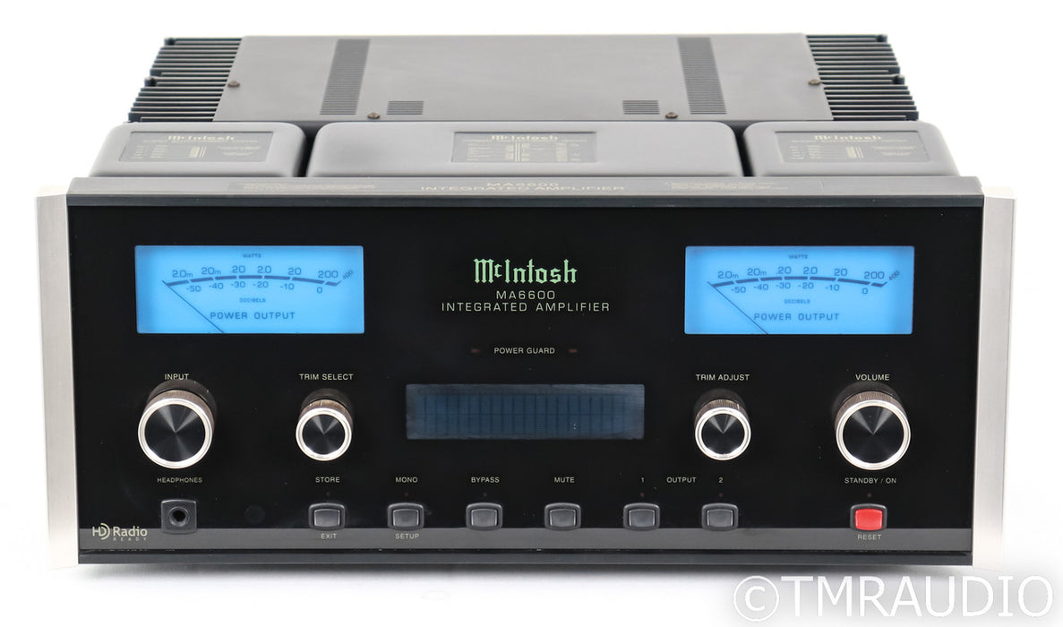McIntosh MA6600 Stereo Integrated Amplifier; Remote; MM Phono; MA-6600