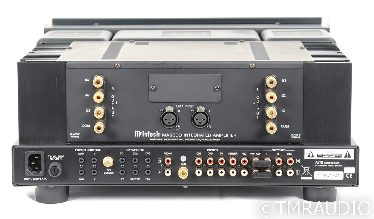 McIntosh MA6600 Stereo Integrated Amplifier; Remote; MM Phono; MA-6600