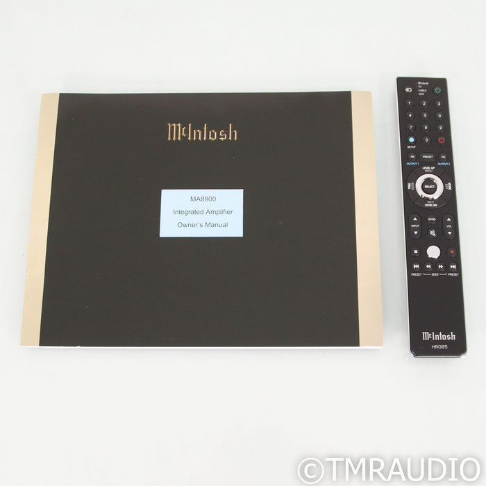 McIntosh MA8900 Stereo Integrated Amplifier; MA-8900; Remote (Unused)