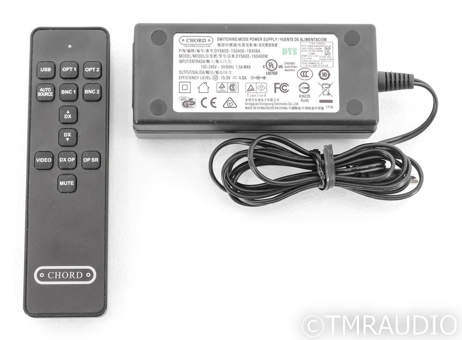 Chord Electronics Hugo M Scaler Digital Upsampler; D/D Converter; Silver; Remote