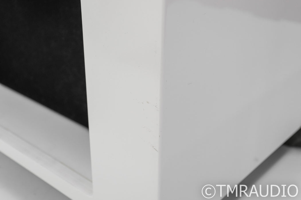 Cube Audio Nenuphar Floorstanding Speakers; Eggshell Pair