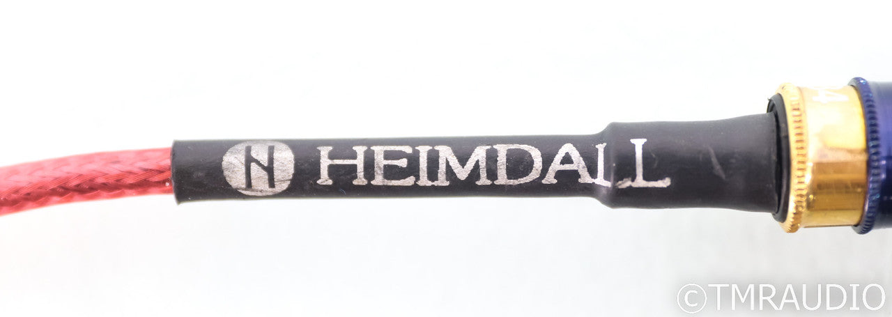 Nordost Heimdall RCA Cables; 1m Pair Interconnects