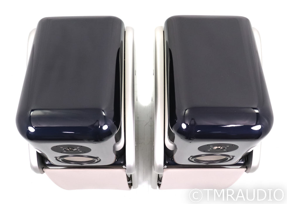 Revel Ultima Studio Floorstanding Speakers; Studio1; Silver & Blue Pair