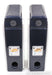 Revel Ultima Studio Floorstanding Speakers; Studio1; Silver & Blue Pair