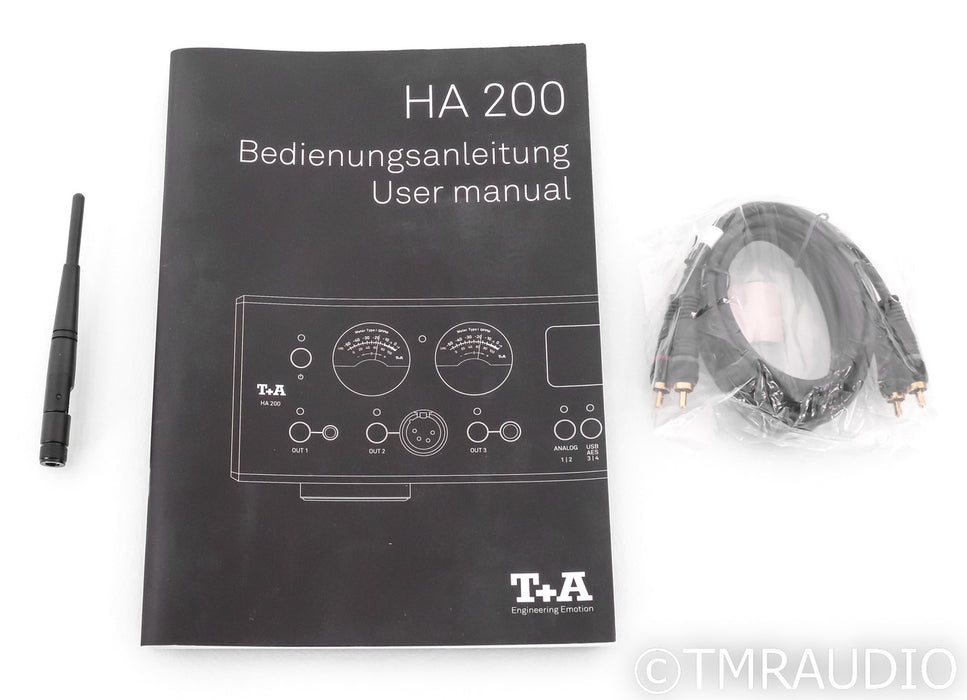 T+A HA 200 Headphone Amplifier / DAC; D/A Converter; USB; Bluetooth