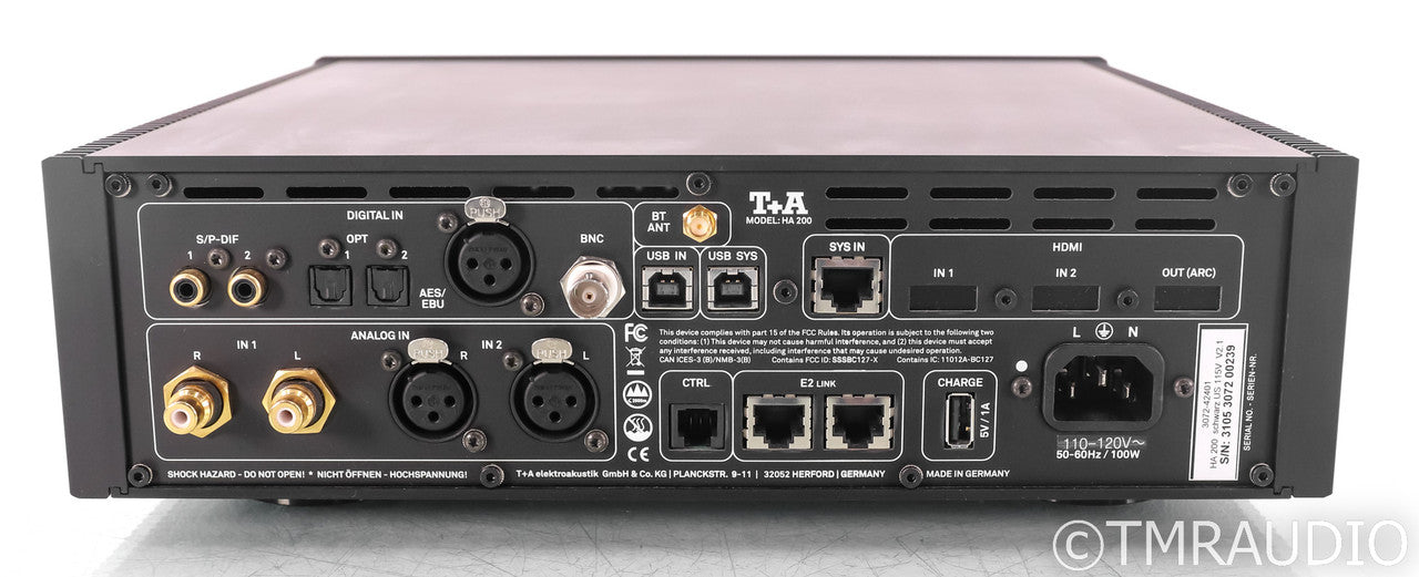 T+A HA 200 Headphone Amplifier / DAC; D/A Converter; USB; Bluetooth