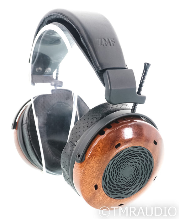 ZMF Verite Open Back Headphones; Sapele Wood