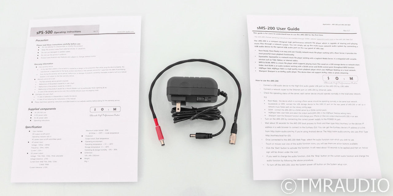 SOtM Neo sMS-200 SE Wireless Network Streamer; sMS200; Special Edition; PSU