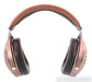 Focal Stellia Closed Back Headphones; Chocolate Leather