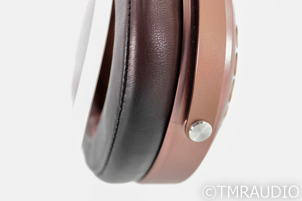 Focal Stellia Closed Back Headphones; Chocolate Leather