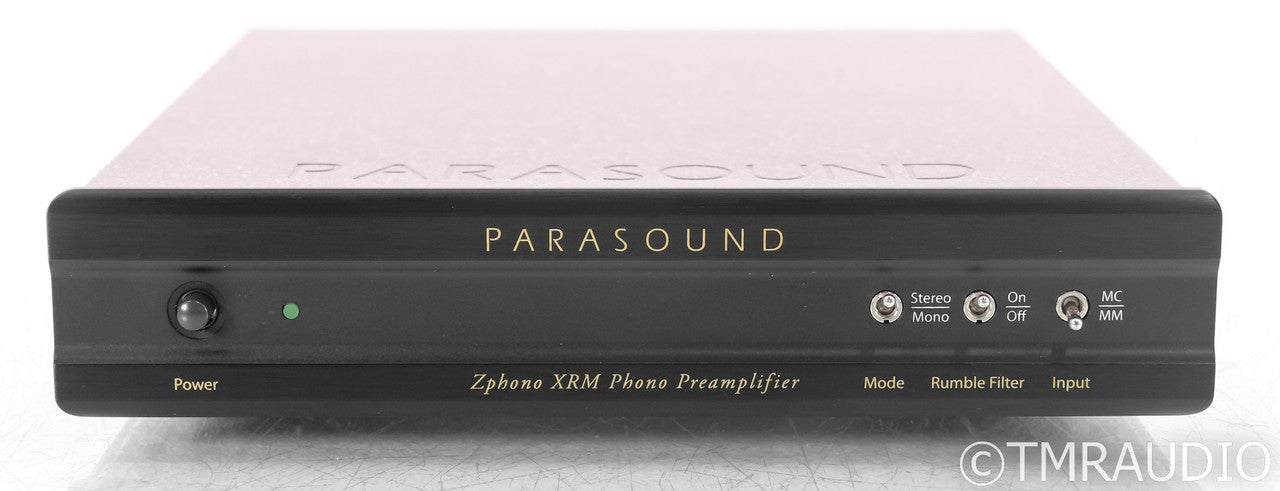 Parasound Zphono XRM MM / MC Phono Preamplifier; Black