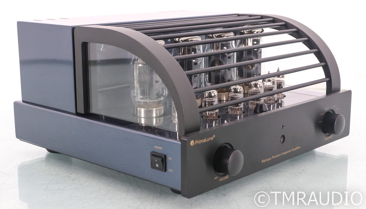 PrimaLuna DiaLogue Premium Stereo Tube Integrated Amplifier; Remote; Black