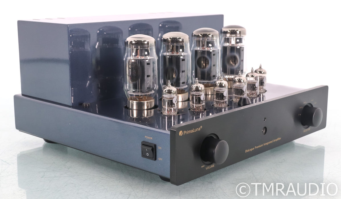PrimaLuna DiaLogue Premium Stereo Tube Integrated Amplifier; Remote; Black