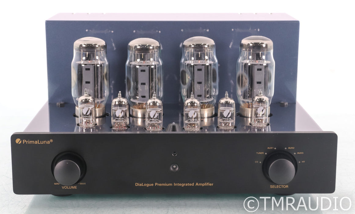 PrimaLuna DiaLogue Premium Stereo Tube Integrated Amplifier; Remote; Black