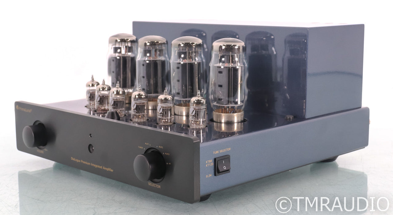 PrimaLuna DiaLogue Premium Stereo Tube Integrated Amplifier; Remote; Black