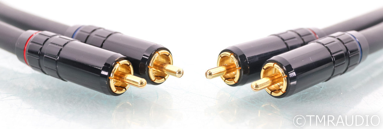 Transparent Audio MusicLink Plus RCA Cables; 1m Pair Interconnects