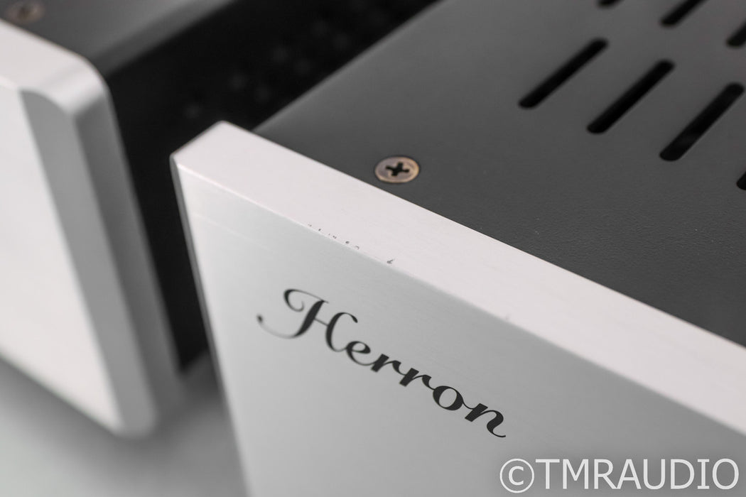 Herron Audio M1 Mono Power Amplifier; Silver Pair; M-1