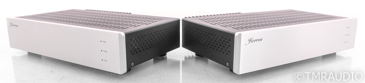 Herron Audio M1 Mono Power Amplifier; Silver Pair; M-1