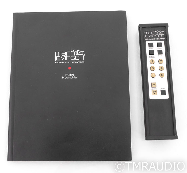 Mark Levinson No. 380S Stereo Preamplifier; Remote; 380-S