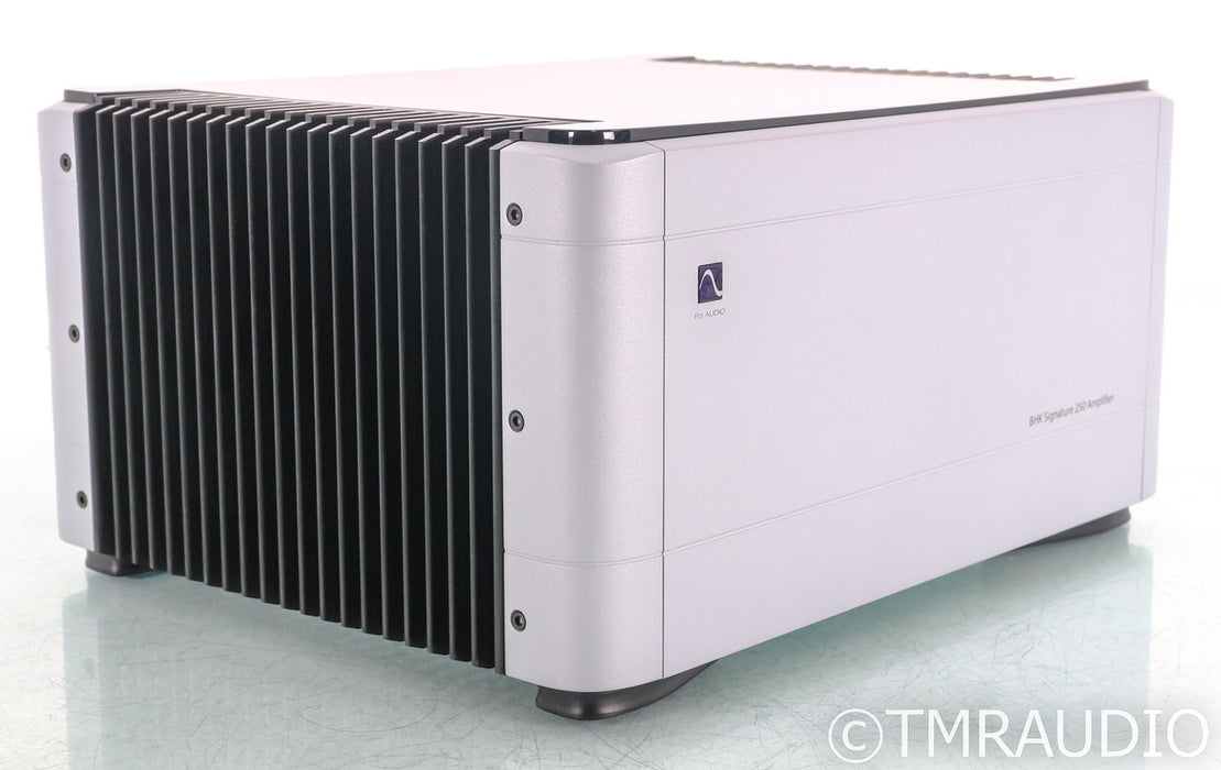 PS Audio BHK250 Signature Hybrid Stereo Power Amplifier; BHK 250; Silver (Used)