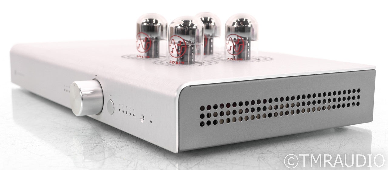 Schiit Freya+ Stereo Tube Hybrid Preamplifier; Plus; Remote; Silver