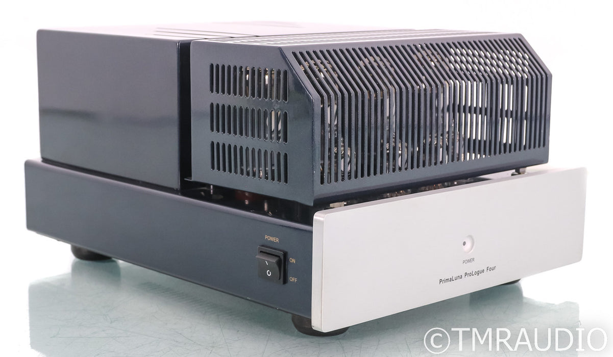 PrimaLuna ProLogue Four Stereo Tube Power Amplifier; Silver