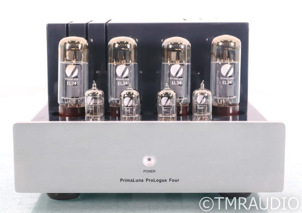 PrimaLuna ProLogue Four Stereo Tube Power Amplifier; Silver